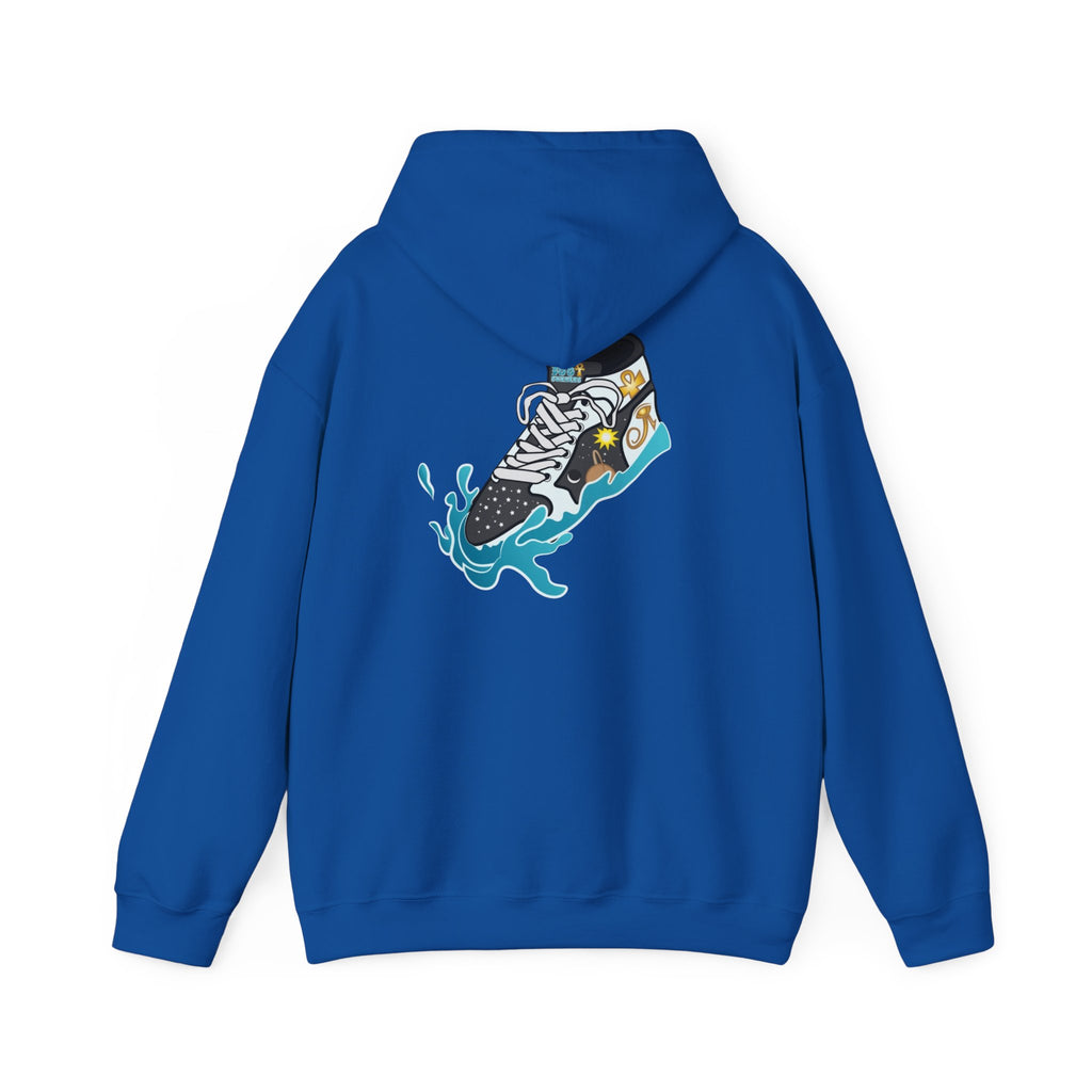 FootSurfers Surf Shoe Graphic Hoodie
