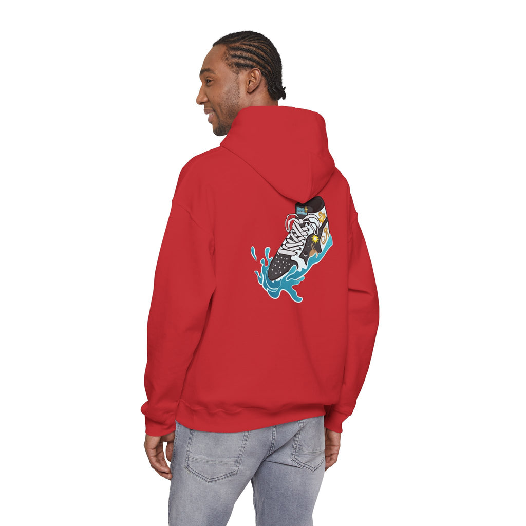 FootSurfers Surf Shoe Graphic Hoodie