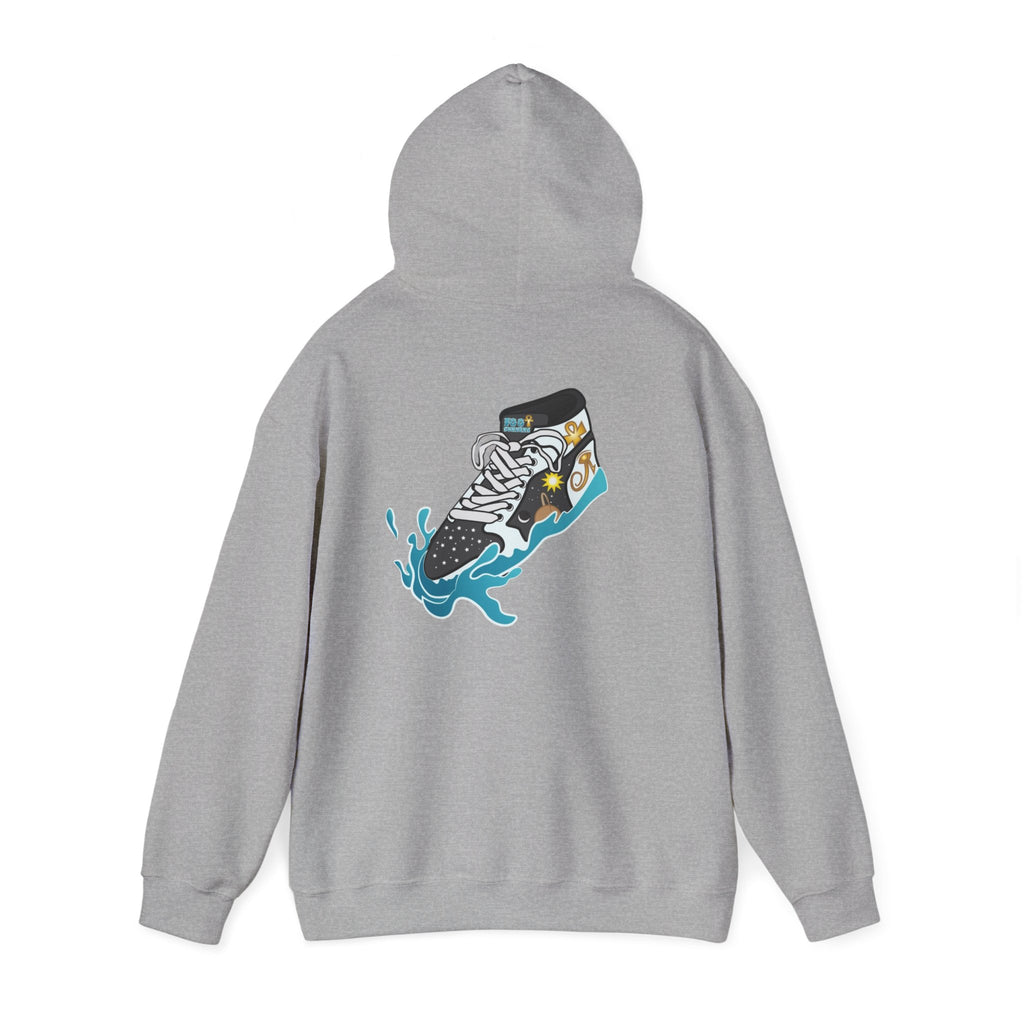 FootSurfers Surf Shoe Graphic Hoodie