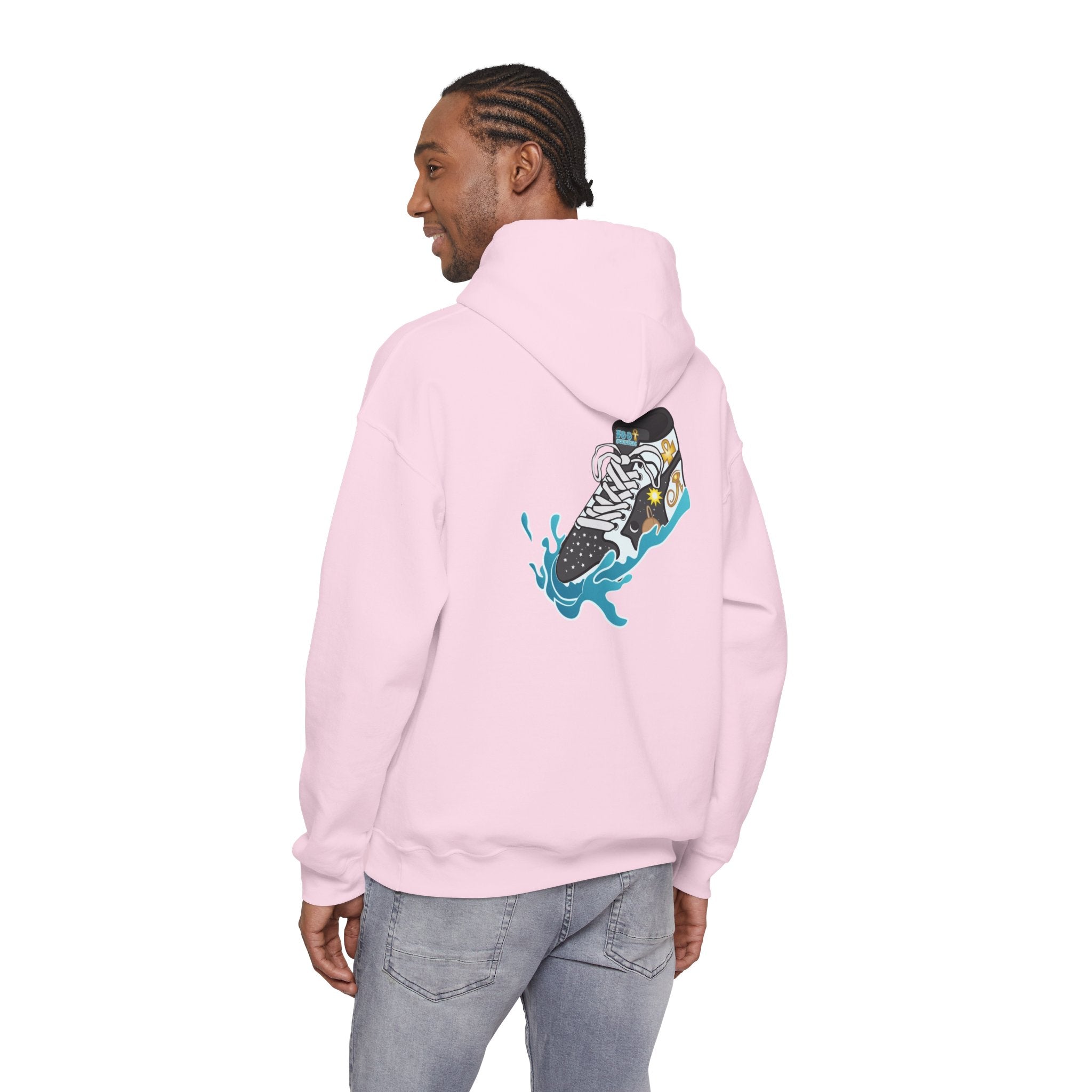 FootSurfers Surf Shoe Graphic Hoodie