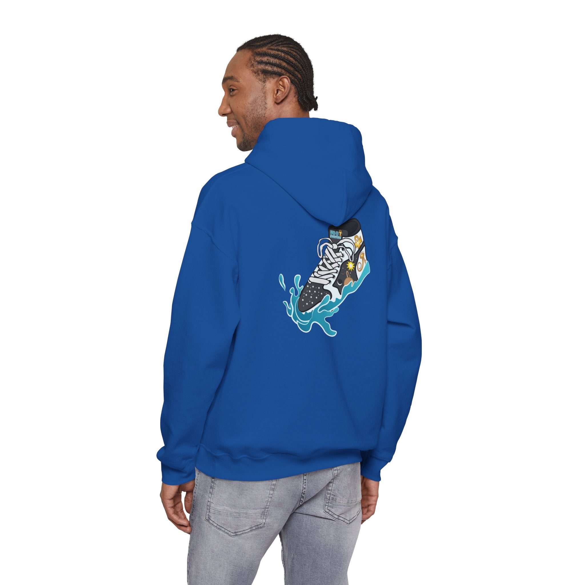 FootSurfers Surf Shoe Graphic Hoodie