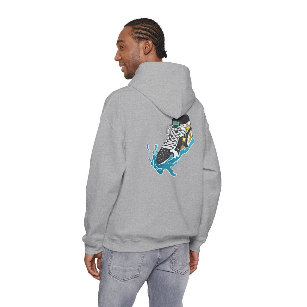 FootSurfers Surf Shoe Graphic Hoodie