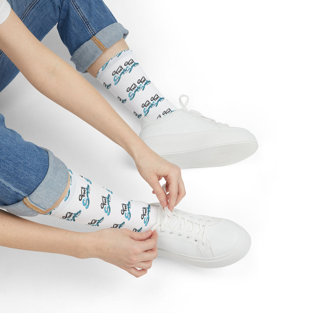 FootSurfers Crew Socks - Colorful and Fun Footwear for All Ages
