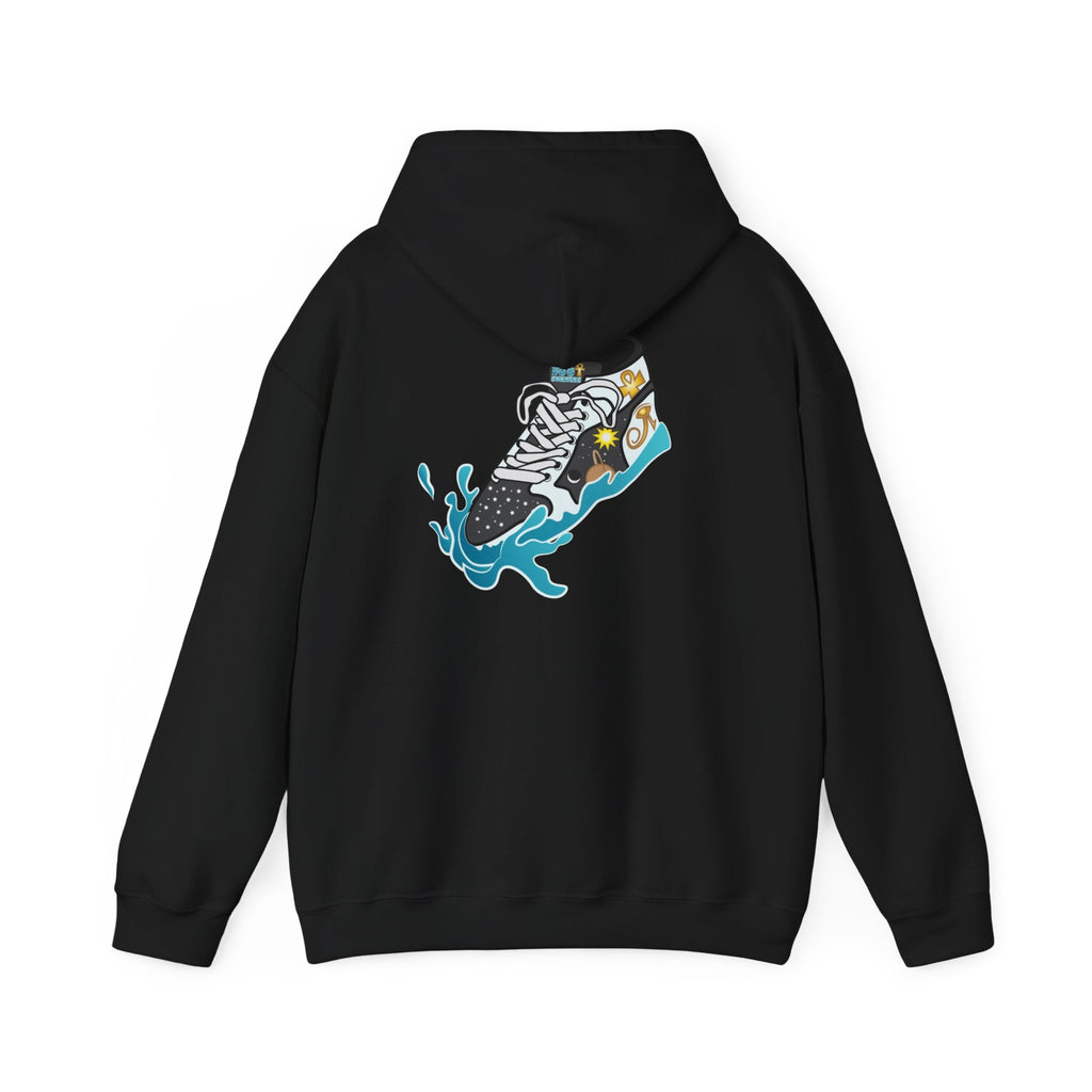 FootSurfers Surf Shoe Graphic Hoodie