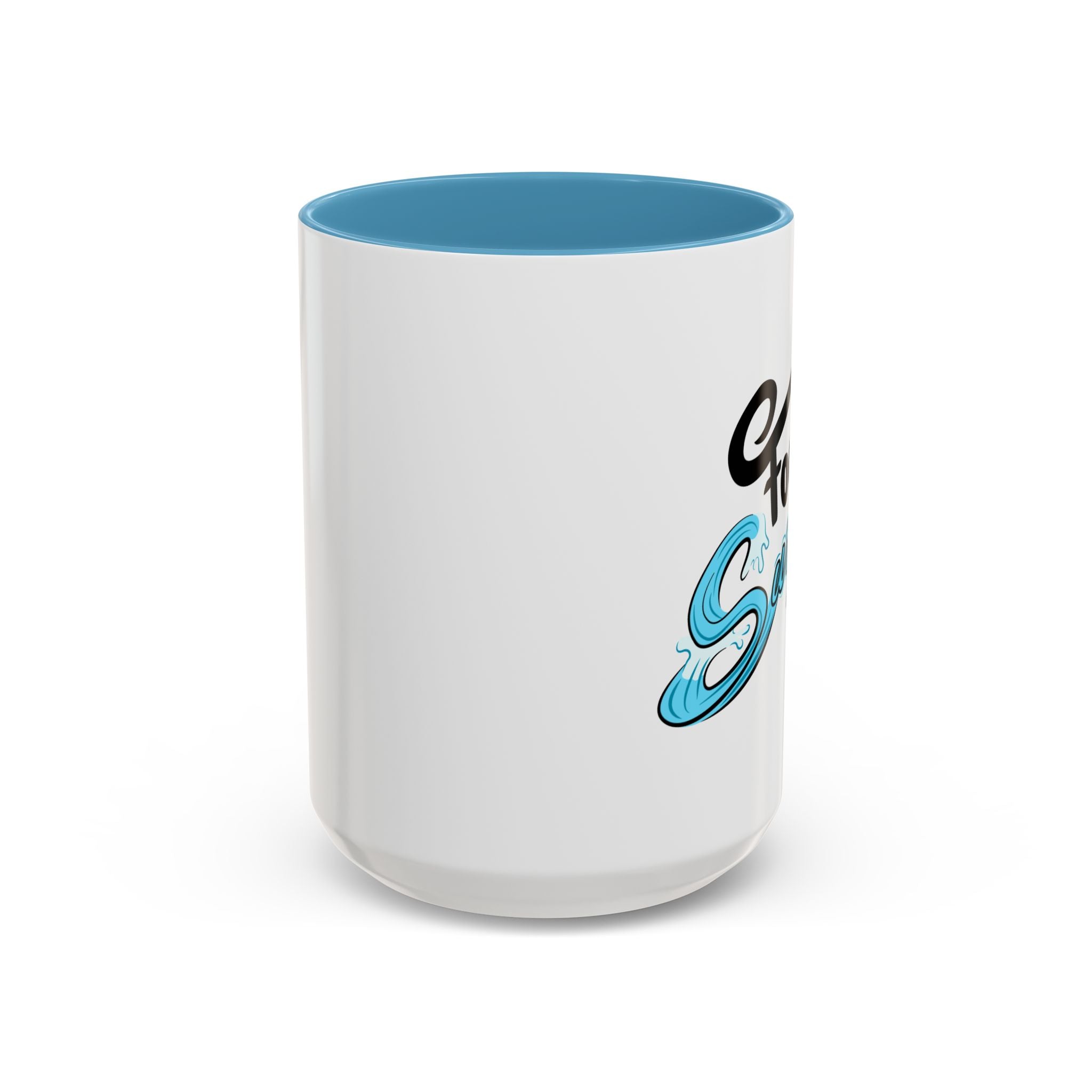 FootSurfers Coffee Mug - FootSurfer Design with Inside Color Accents