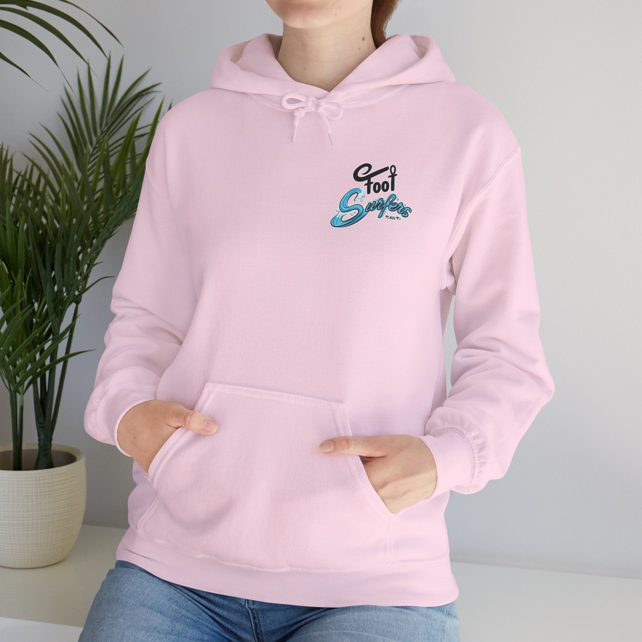 FootSurfers Surf Shoe Graphic Hoodie
