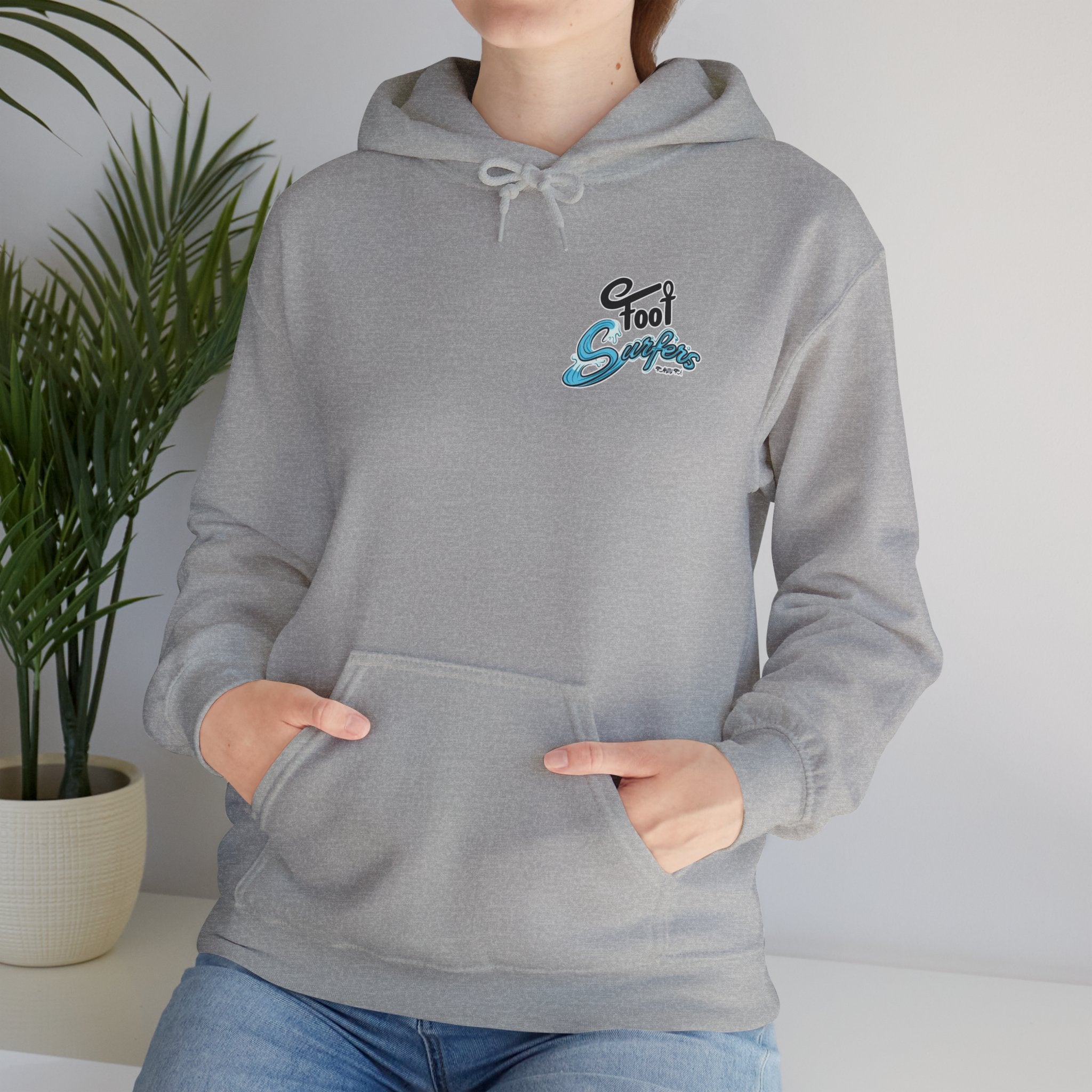 FootSurfers Surf Shoe Graphic Hoodie