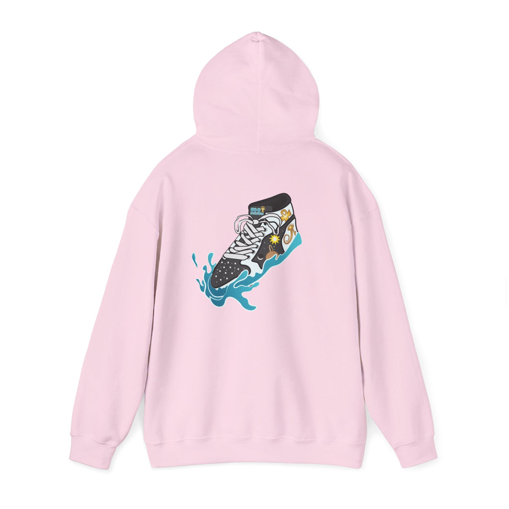 FootSurfers Surf Shoe Graphic Hoodie