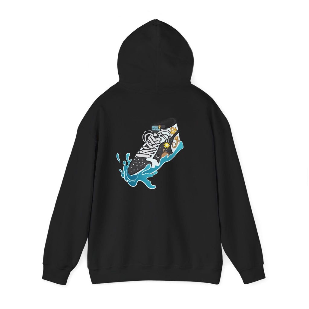 FootSurfers Surf Shoe Graphic Hoodie