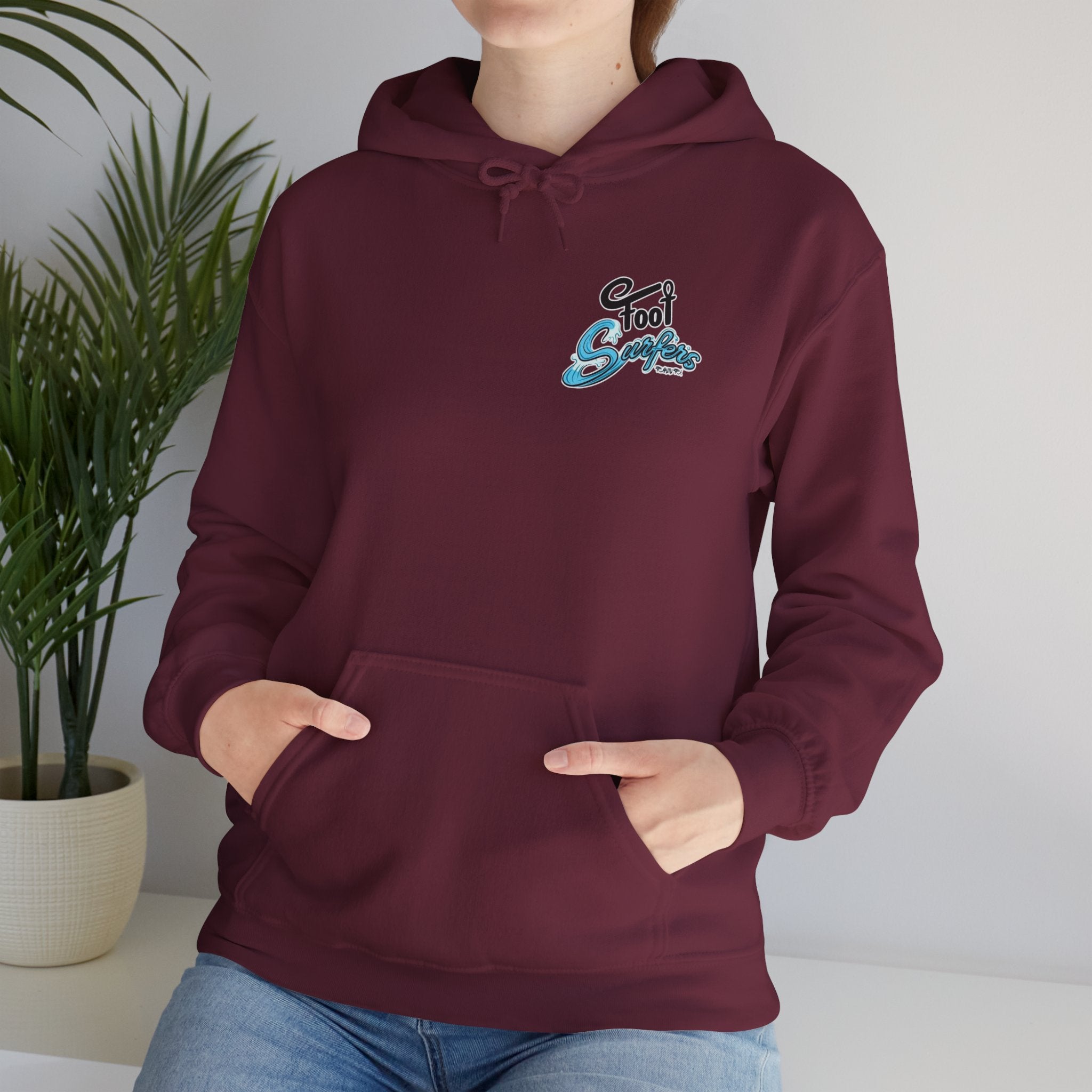 FootSurfers Surf Shoe Graphic Hoodie