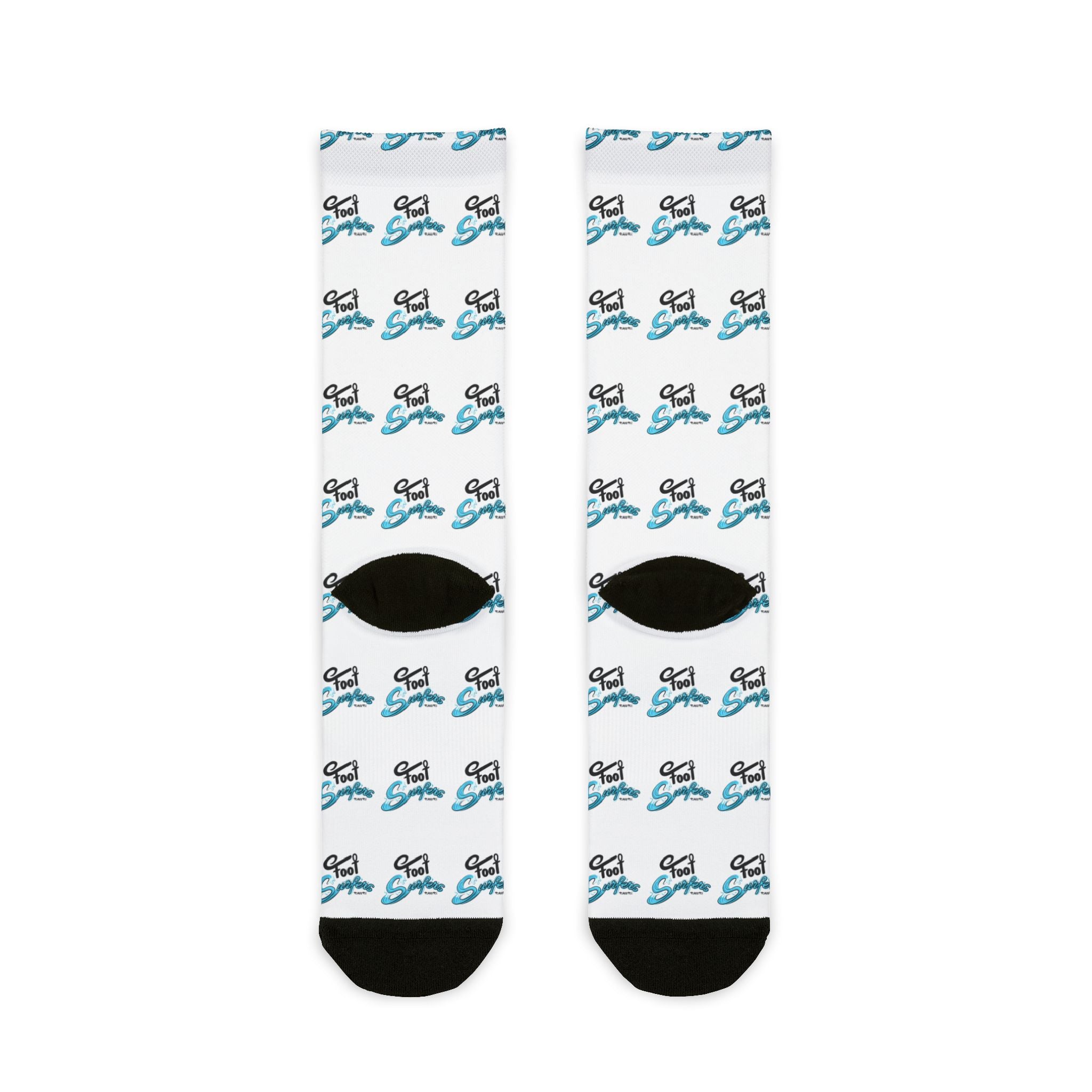 FootSurfers Crew Socks - Colorful and Fun Footwear for All Ages