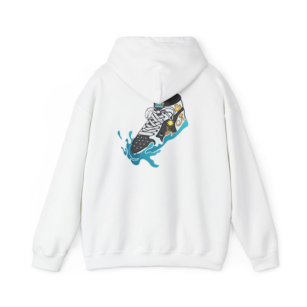 FootSurfers Surf Shoe Graphic Hoodie