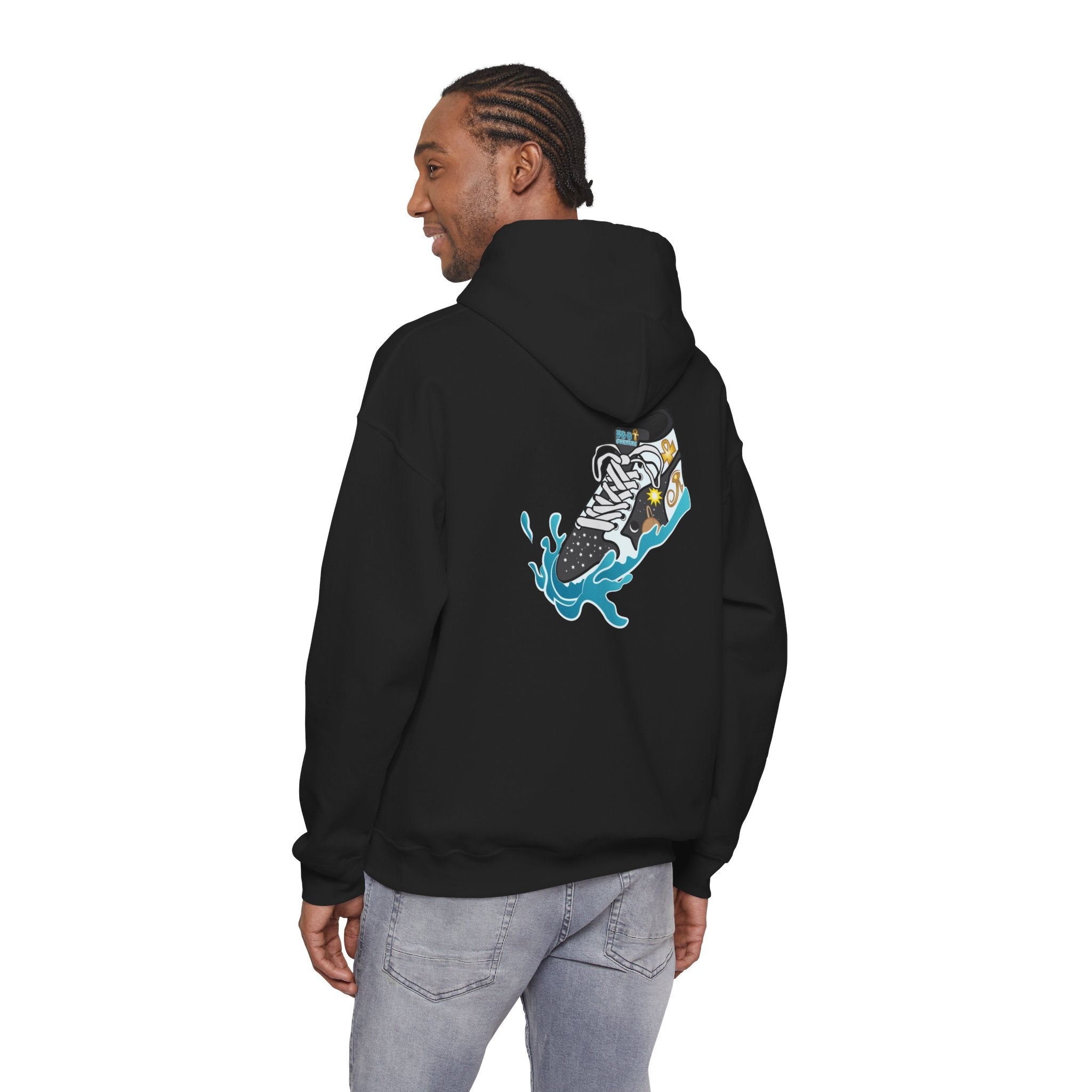 FootSurfers Surf Shoe Graphic Hoodie