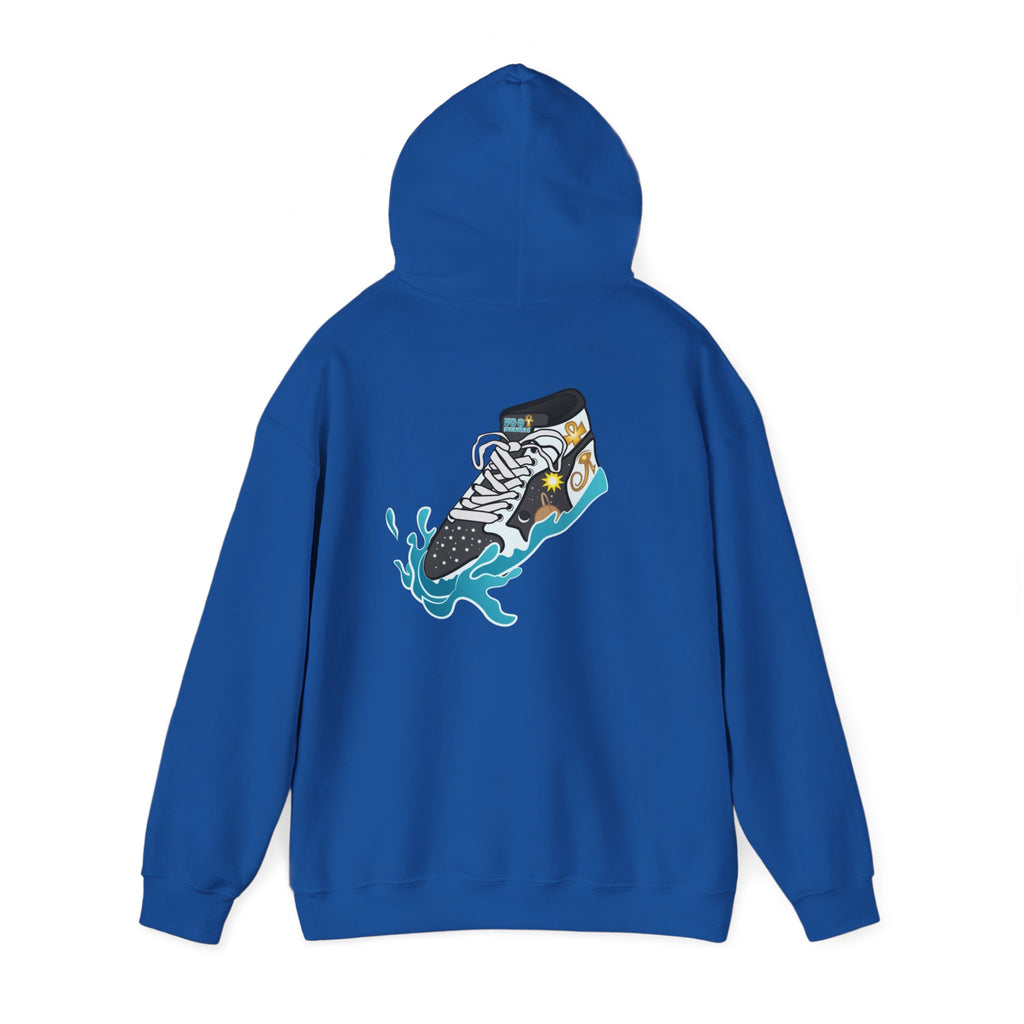FootSurfers Surf Shoe Graphic Hoodie
