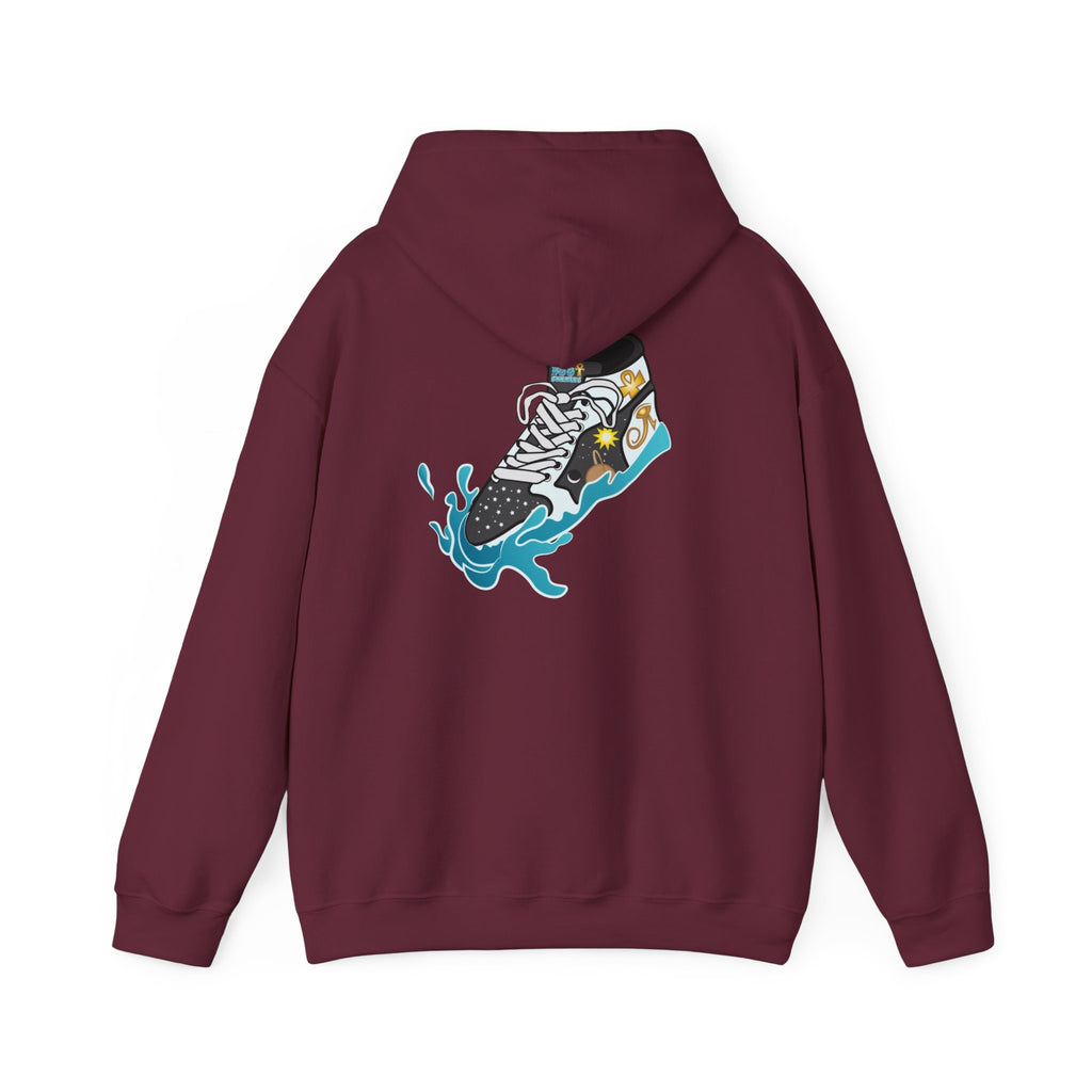 FootSurfers Surf Shoe Graphic Hoodie