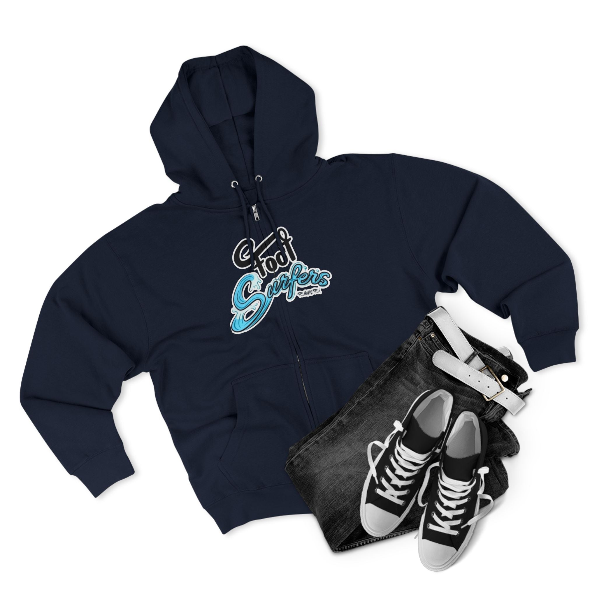 FootSurfer Official Zip Hoodie